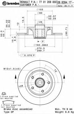 Disc frana