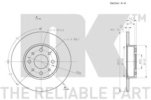 Disc frana