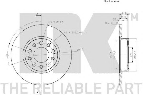 Disc frana