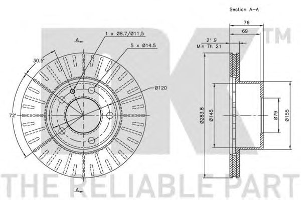 Disc frana