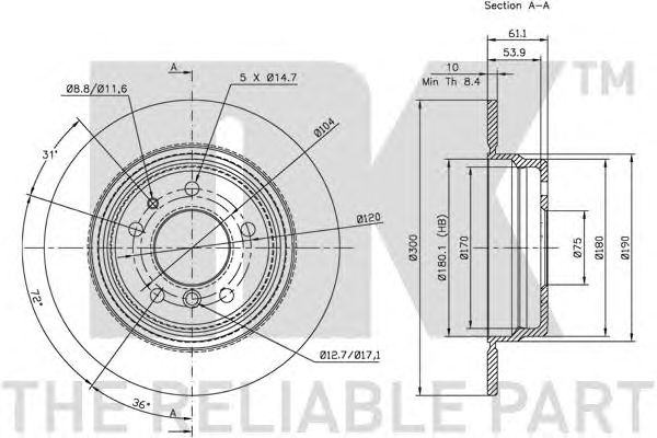 Disc frana