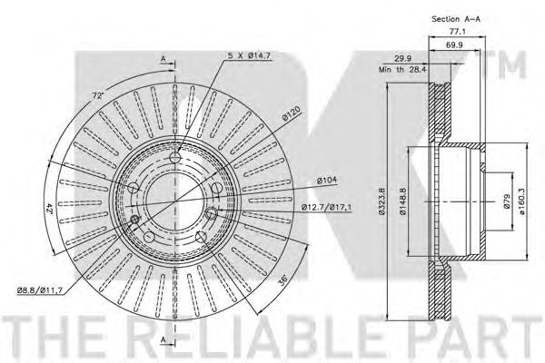 Disc frana