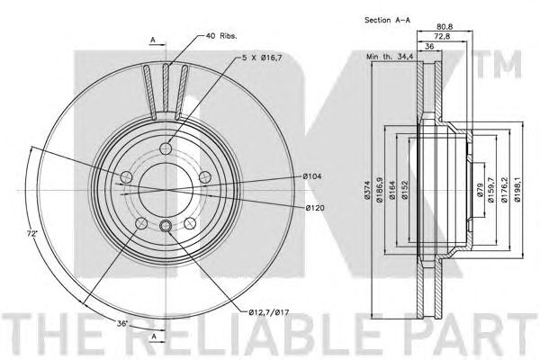 Disc frana