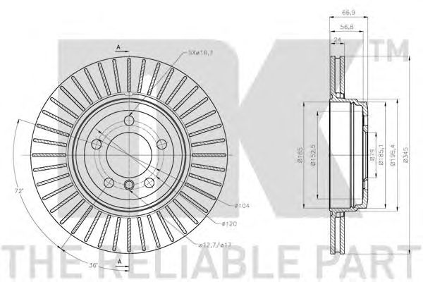 Disc frana