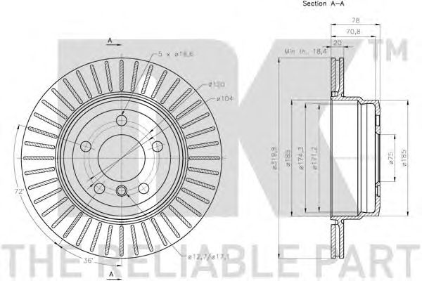 Disc frana