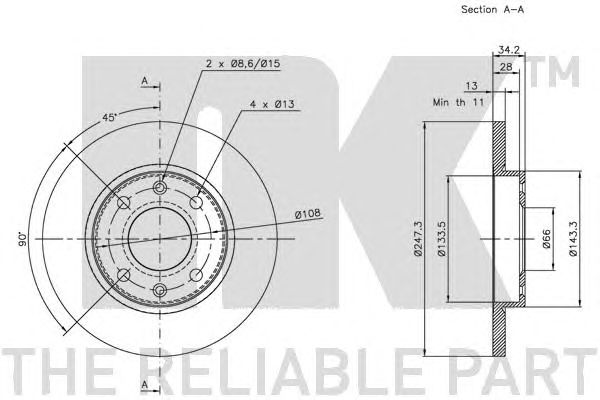 Disc frana