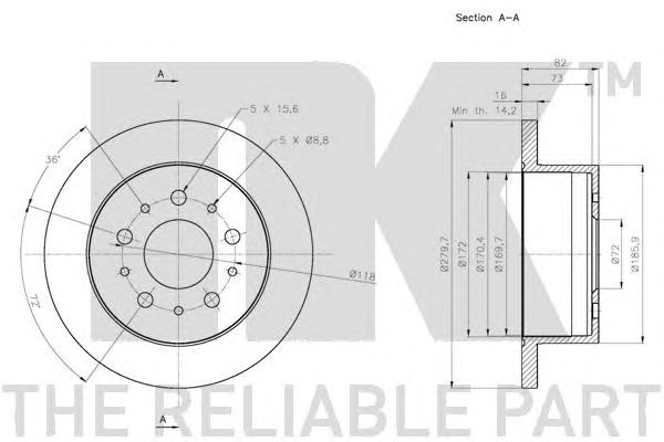 Disc frana