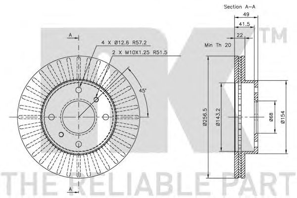 Disc frana