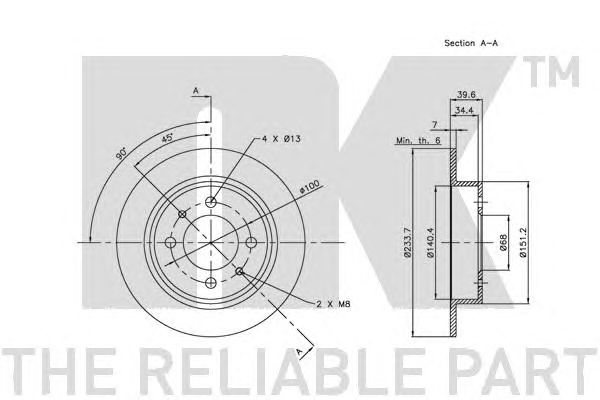 Disc frana