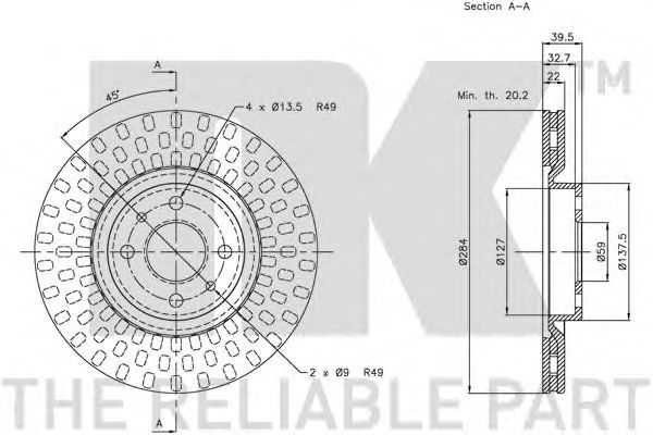 Disc frana