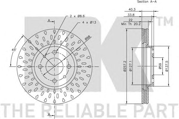 Disc frana