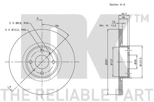 Disc frana