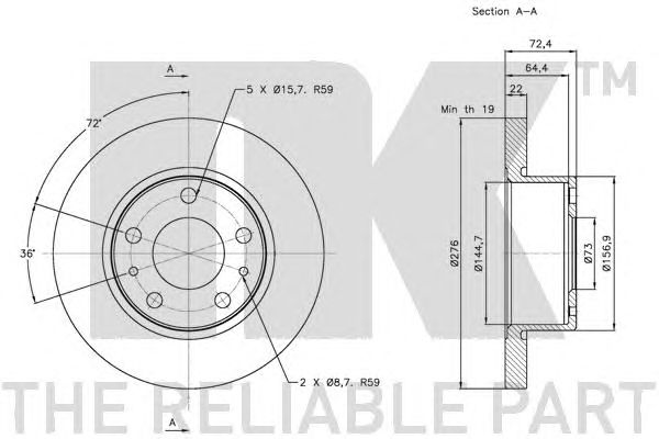 Disc frana