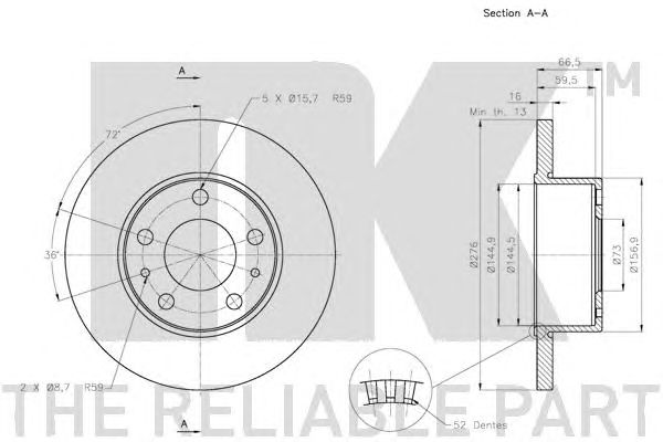 Disc frana