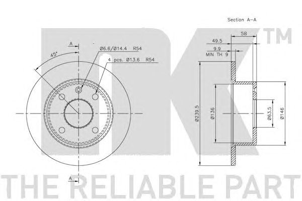 Disc frana