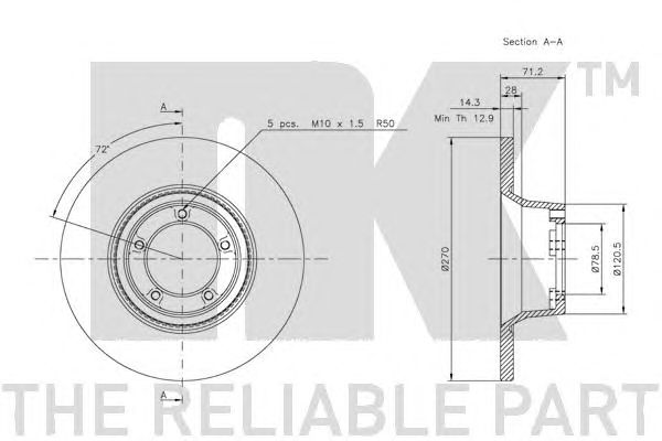 Disc frana