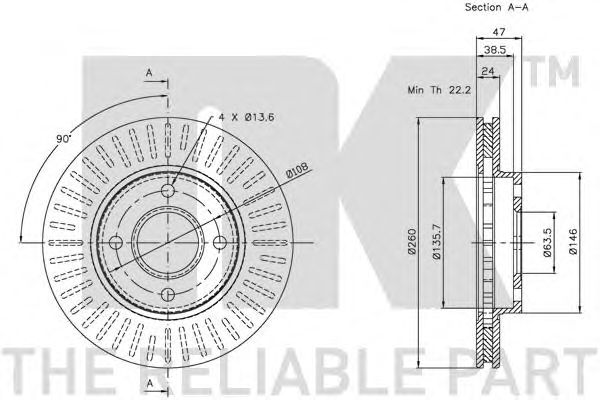 Disc frana