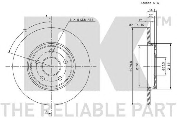 Disc frana