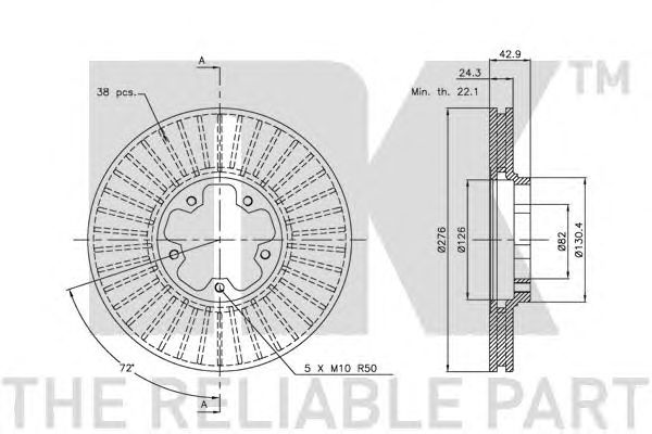 Disc frana