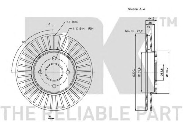 Disc frana