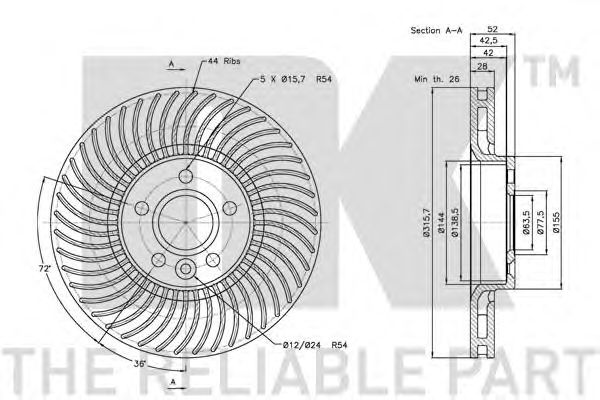 Disc frana