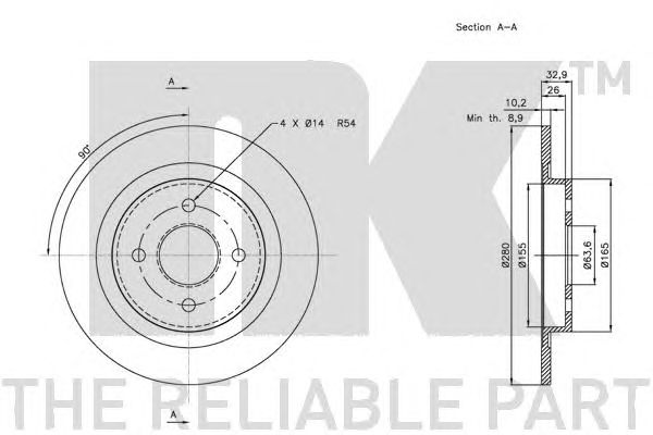 Disc frana