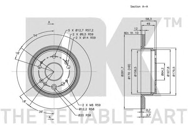 Disc frana