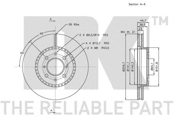 Disc frana