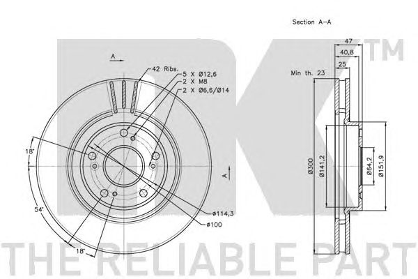 Disc frana