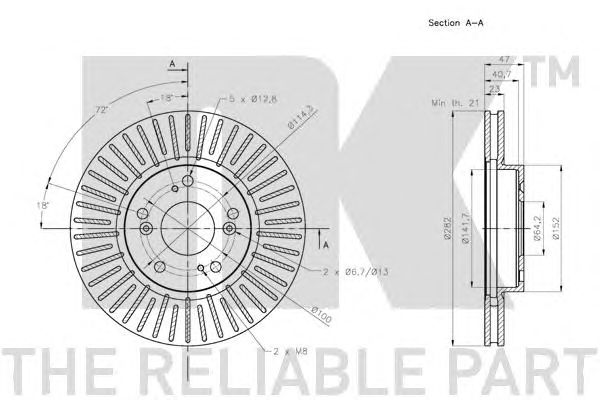 Disc frana