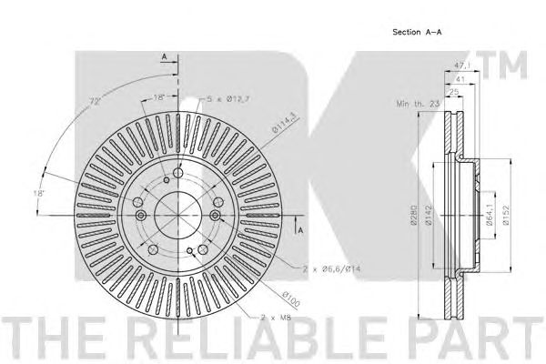 Disc frana