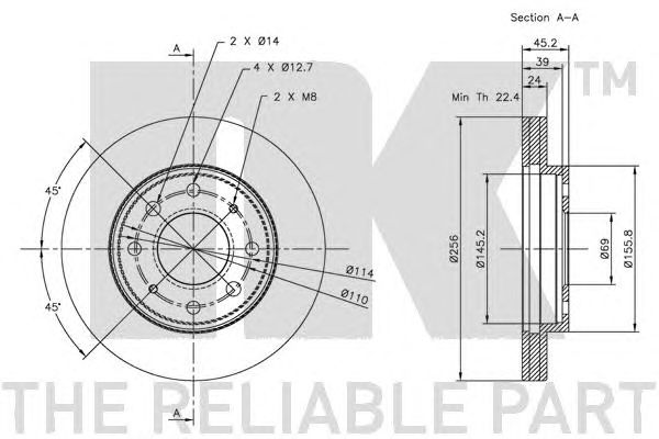 Disc frana