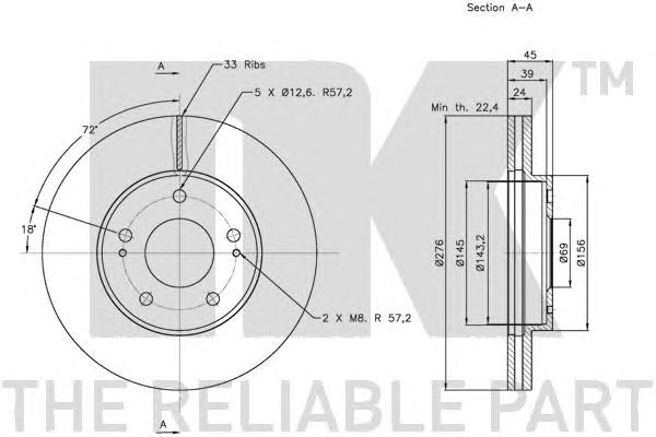 Disc frana