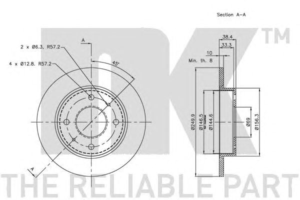 Disc frana