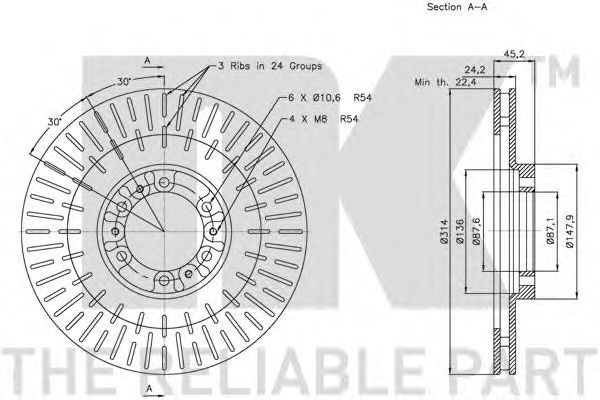 Disc frana