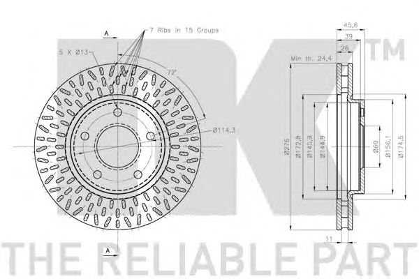 Disc frana