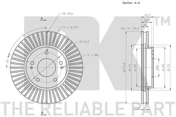 Disc frana