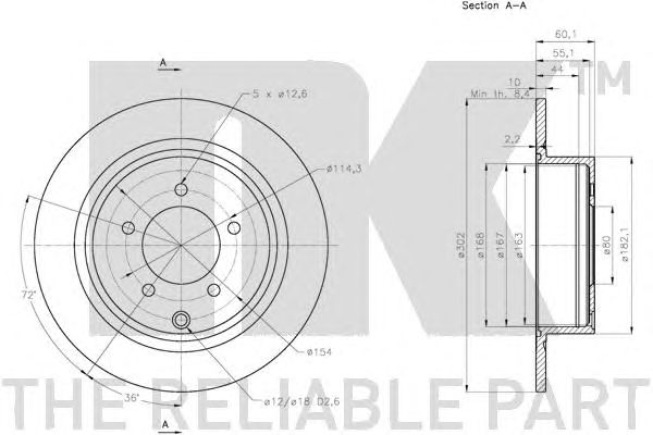 Disc frana