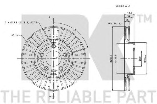 Disc frana