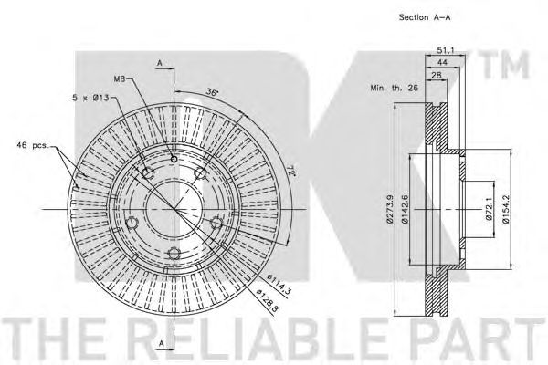 Disc frana