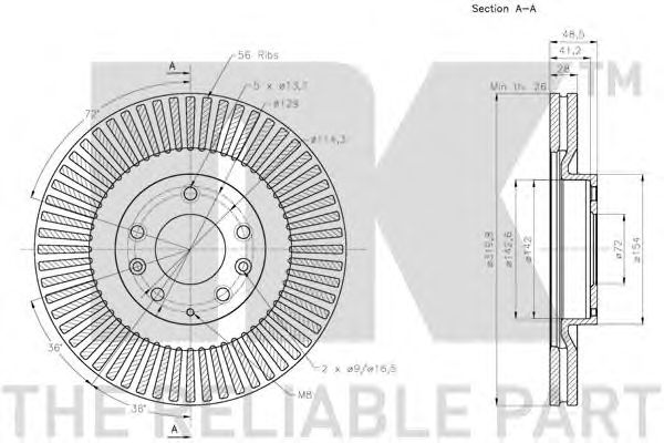 Disc frana