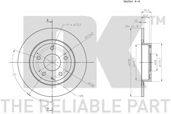 Disc frana