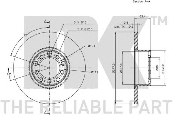 Disc frana