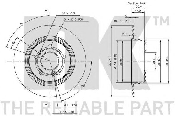 Disc frana