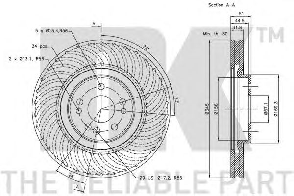 Disc frana