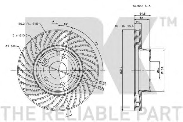 Disc frana