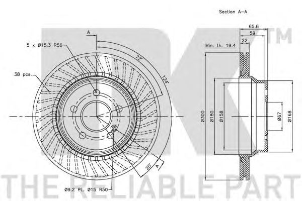 Disc frana