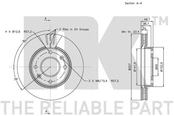 Disc frana