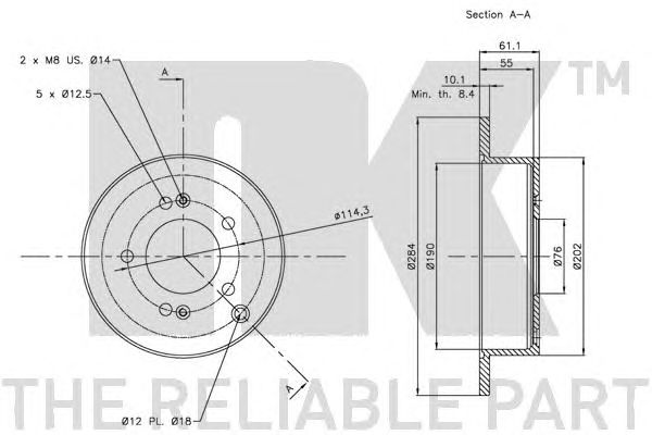 Disc frana