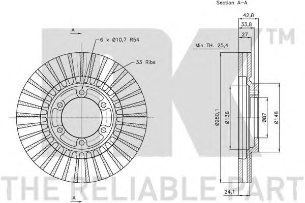 Disc frana